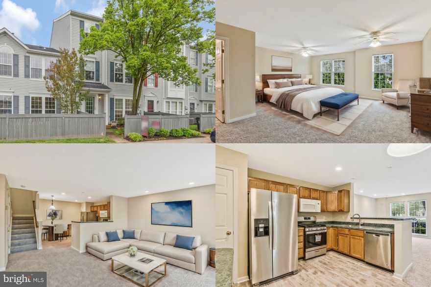 Welcome to this turnkey 3-level condo-style townhouse offering convenience and comfort at every turn. Step into the spacious main level featuring a large family room seamlessly connected to the kitchen, creating an inviting space for gatherings and everyday living. A convenient half bath adds to the functionality of this level. Journeying upstairs, you'll find two generously sized bedrooms complemented by a hallway bath, providing privacy and comfort for family or guests. Ascend to the upper level, where the entire floor is dedicated to the expansive owner's suite boasting ample space, a full attached bath, and a walk-in closet, offering a serene retreat at day's end. Enjoy the luxury of new flooring and fresh paint, enhancing the appeal and ready for immediate enjoyment. Noteworthy upgrades include a new HVAC system installed just 2 years ago, ensuring efficient climate control throughout the home, as well as a roof replacement also completed 2 years ago, providing peace of mind for years to come, brand new stove range. Situated in a prime location, just minutes away from shopping and dining options, this home offers the perfect blend of convenience and comfort. Additionally, ample visitor spots across the house ensure convenience for guests. Schedule your tour as this one won't last!
*Multiple offers received, offer deadline extended to to Monday at 8pm*
** Accepting Back UP Offers **