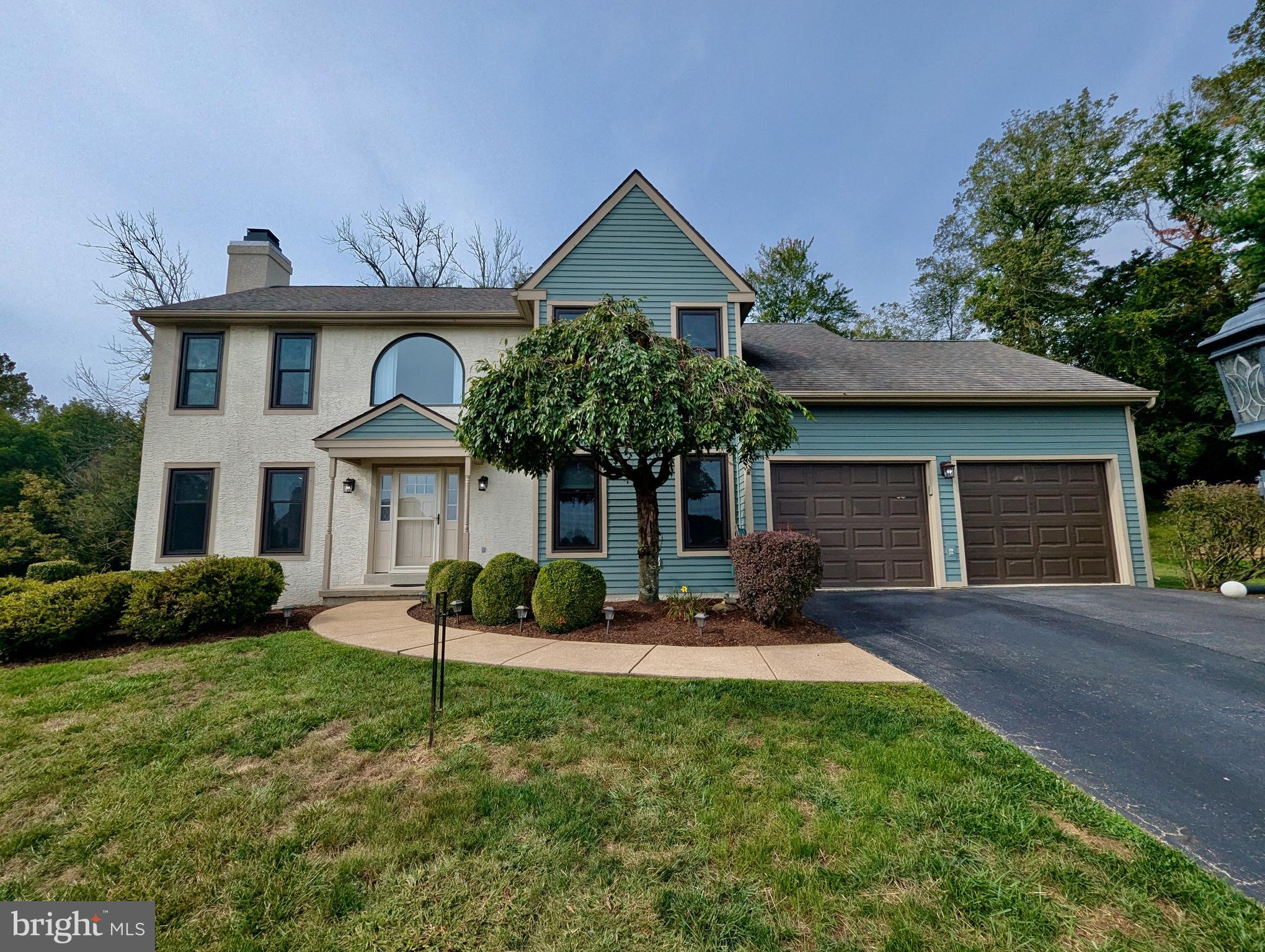 Welcome to 112 Grace Lane, a 4 bedroom, 2.5 bath Colonial that seamlessly blends luxury, comfort and functionality in a serene park like setting. Spanning over 2200 square feet, this home is thoughtfully designed with luxury vinyl plank throughout much of the first floor and a layout that's perfect for modern living. The foyer leads to the turned staircase with the eat-in kitchen to one side and the formal living room to the other. The kitchen features quartz countertops, a breakfast bar, stainless steel appliances and white cabinetry. A sunny dining area with sliding glass doors open to a spacious deck overlooking woods and open space. The formal living room, with a cozy gas fireplace, is ideal for entertaining, with a large bonus family room offering additional gathering space. There is also a formal dining room for those special dinners. Convenience is key with a mud/laundry room leading to the attached 2 car garage and a stylish powder room completes the main level. Upstairs, the luxurious primary suite includes a wall of closets and a spa like bath, complimented by 3 additional generously sized bedrooms and a full hall bath. The basement provides endless potential, for a home gym, media room or play space. Move right in and enjoy all this exceptional home has to offer!