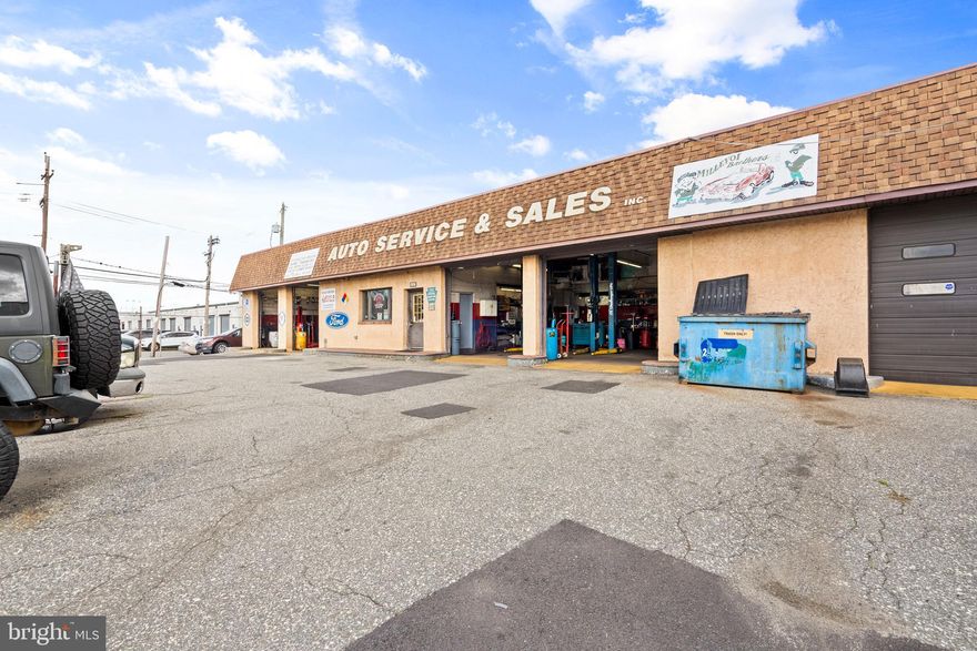 Welcome to the ultimate auto mechanic shop in the thriving neighborhood of Holmesburg! This incredible property boasts 5 spacious garage bays, perfect for accommodating all your automotive needs. With a massive 11,400 square foot lot completely fenced in, you can rest assured that your vehicles are safe and secure.

Equipped with the best diagnostics equipment, this shop is a one-stop solution for all your automotive issues. The experienced and skilled mechanics are committed to providing top-notch service, ensuring that your vehicle runs smoothly and efficiently.

This well-established business has an excellent reputation in the community for providing outstanding customer service and high-quality work. Whether you need routine maintenance, major repairs, or custom modifications, this auto mechanic shop has got you covered.

In addition to the exceptional service, this property is strategically located in a highly desirable location, Right near Interstate 95 highway, providing easy access for customers and vendors. With plenty of parking space, customers can drop off their vehicles without any hassle.

Don't miss out on the opportunity to own this incredible auto mechanic shop with an established customer base and excellent reputation. Contact us today to schedule a viewing and see for yourself why this property is the perfect investment for any auto enthusiast!