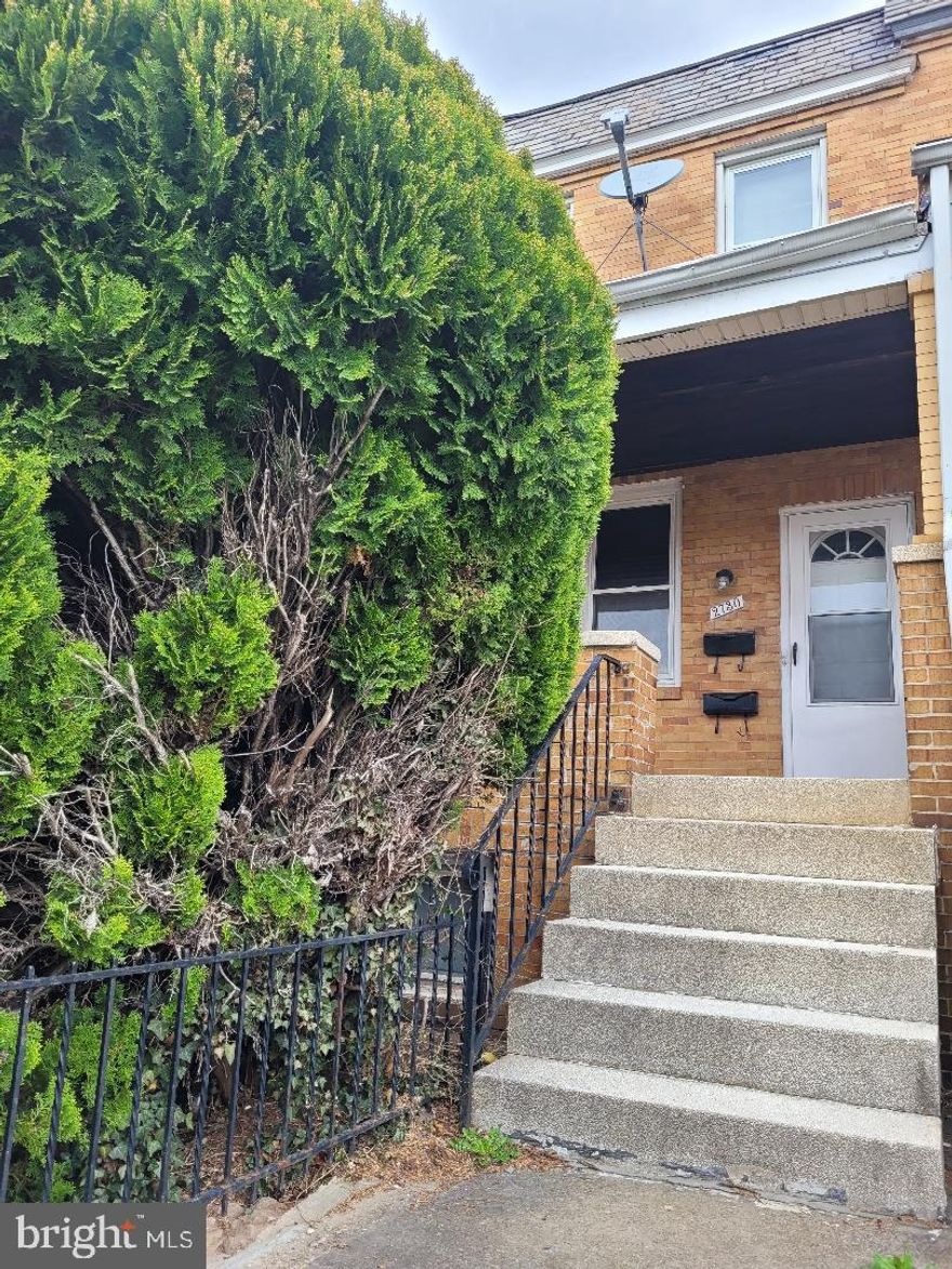 Multi family dwelling.  Home is divided into 2 Apts.   Porch front federal styled home.  Apartment #1 has 2 bedrooms, 1 bath, living room and kitchen area with room for a table.  Apartment #2 has 1 bedroom, 1 bath, kitchen and living room.  Home is in good condition and has a great income yield for investors.  Property being sold AS is.  Apartment #2 has a tenant and is not available for viewing.  Agent must accompany all buyers.  Home is also great for buyers looking to live in one apartment and rent the 2nd space.  Easy to show.  Easy to sell.