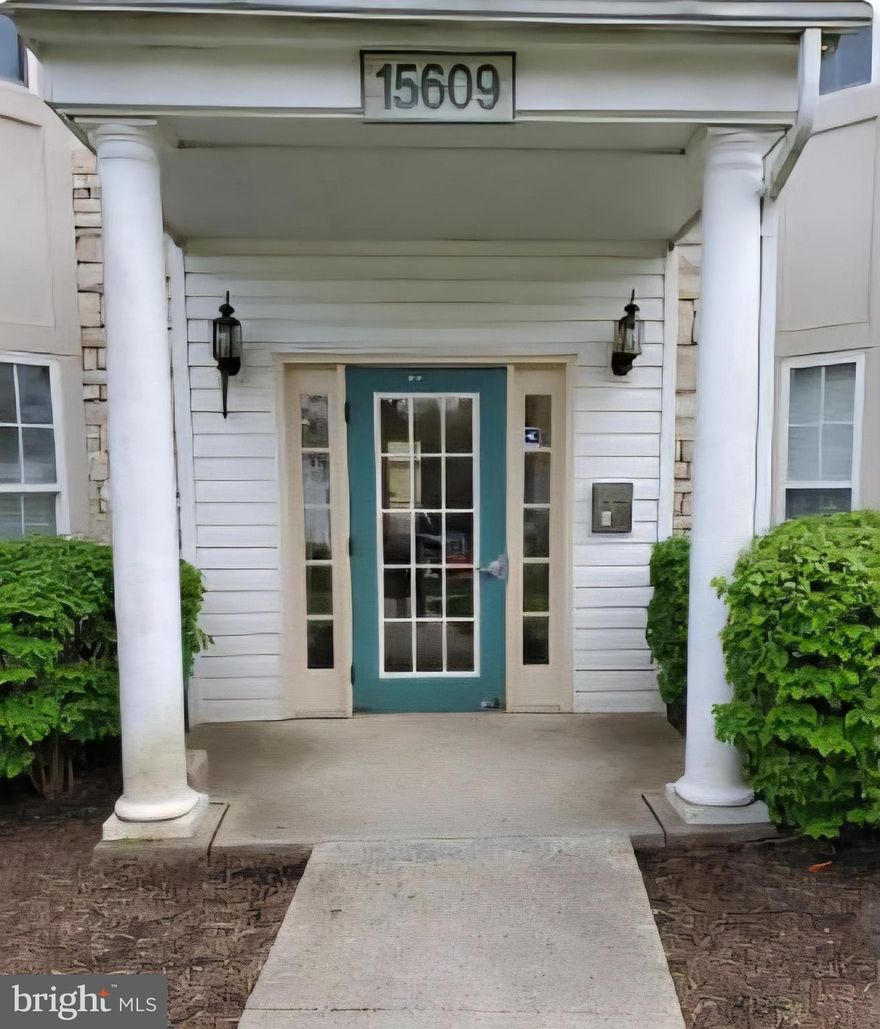 Spacious 3 bedroom, 2 bathroom condo on 1st floor, features a spacious living and dining area, in-unit laundry room with washer/dryer and a patio with a beautiful view. Luxury vinyl  floor plank all over. Large master bedroom includes a spacious walk-in closet and an en-suite bathroom. 2 other bedrooms with shared bathroom. Located in Bowie, adjacent to the Bowie Town Center. Proximity to grocery stores, book store, restaurants, Bestbuy store with easy access to Route 197, Route 50 and Route 301. This condo is in good condition and ready for move-in. Pay less than a rental and have more room!