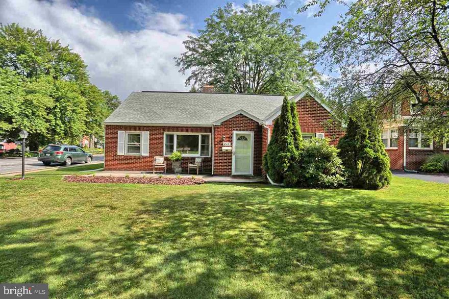 This 3 bdr, 1.5 bth is move-in ready & won't last long! This home features a lg. living room w. a fireplace, dining room, kitchen w. appliances & a new fridge, new washer/dryer, & newly remodeled family room.Parking is plentiful on this corner lot w. an attached garage, paved driveway & on-street parking. An outside entertaining area includes a patio off the family room & deck overlooking the freshly landscaped fenced in yard. Conveniently located to downtown, local schools,& Dickinson College!