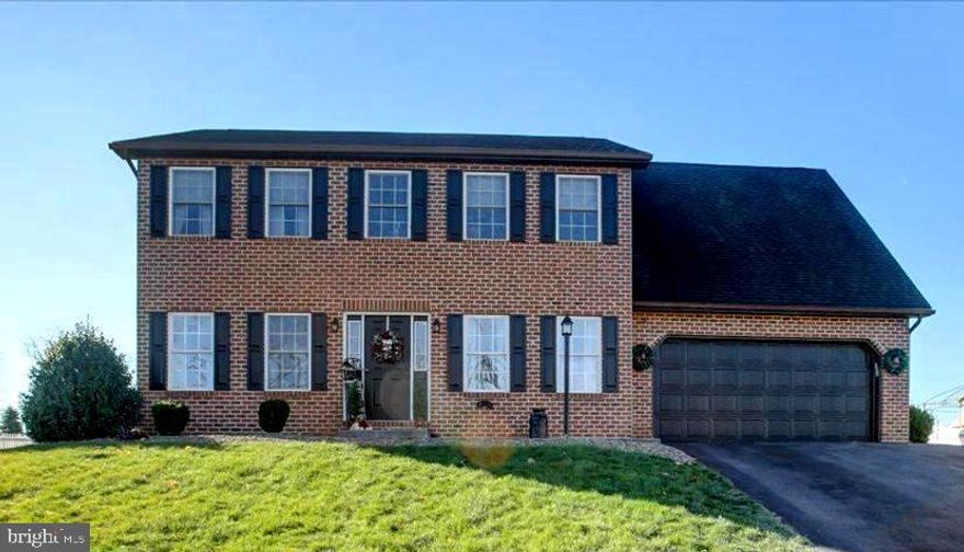 REDUCED! Welcome to this stunning two-story home, perfectly situated just off Baltimore Road  in the desirable Hamilton Hills neighborhood of Shippensburg. Enjoy the convenience of being close to town and shopping while still savoring the charm of this unique property.
Set on a rare double lot that could be sub-dived and sold,  this home features a fully fenced backyard with a saltwater pool—your personal oasis ideal for relaxation and entertaining. Pet owners will love the secure space for their furry friends to roam freely. Inside, the home boasts 5 bedrooms and 2.5 baths. The upper level includes four spacious bedrooms and two full bathrooms, while the main floor offers an additional bedroom, office or den and a convenient half-bath. A laundry room is also on the main level. Thoughtfully maintained and move-in ready, this home is designed to meet all your needs. Don’t miss out on this exceptional opportunity—schedule your showing today!