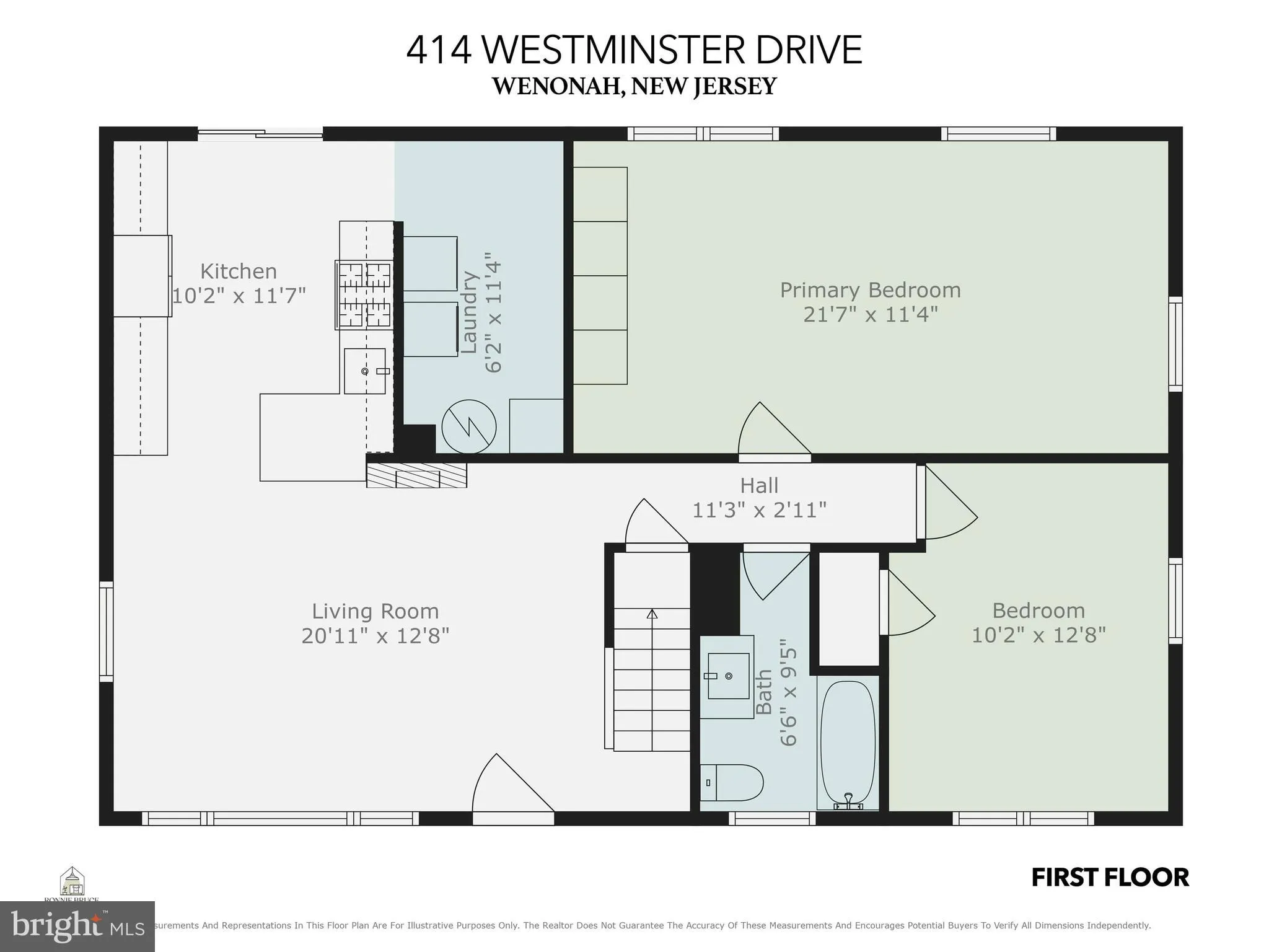 Wenonah, New Jersey 08090, United States, 4 Bedrooms Bedrooms, ,2 BathroomsBathrooms,Residential,Contingent,105283
