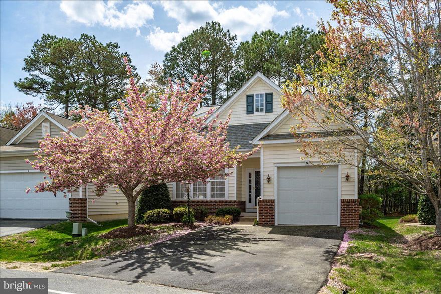 This 3 bedroom, 3 full bath single family home is located in The Parke, a 55 plus community in Ocean Pines MD. This two story home features a first floor primary en suite bedroom with an oversized bathroom.  The living area features an open floor plan with a family room, updated kitchen, and a sun-room which shares a double sided fireplace with the family room.  A formal living room, separate dining room, second bedroom and a second full bath complete the first floor.  The second level consists of a third bedroom and a third full bath.  There is ample parking in the paved driveway along with a single car attached garage.  Some furniture may be available to purchase. All of this is located within blocks of The Parke's private clubhouse featuring a fitness center, heated indoor pool, whirlpool/spa, sauna, billiards room, card room, meeting room, and more.  The Ocean Pines south fire station is less than a mile away. You will also have access to all that amenities rich Ocean Pines has to offer. This could be your amazing beach home. Welcome to the beach!!!