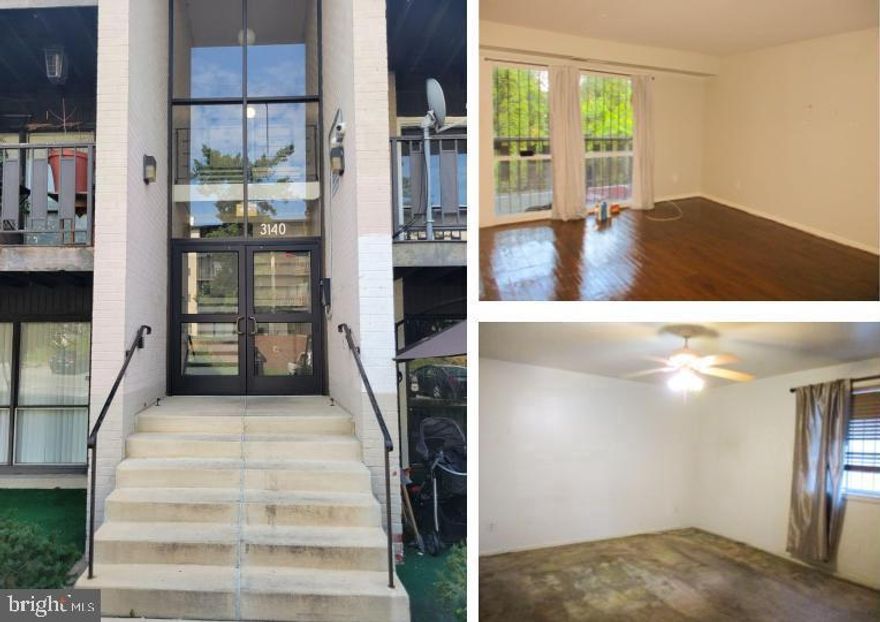 First-level condo unit in the Huntcrest Condo Community. Featuring 2 bedrooms, 1 full bath. Living room, dining room combo, kitchen, spacious bedrooms with ample closet space. Additional storage space in downstairs of building, along with laundry facility. Selling as-is. Condo fee includes water, sewer, gas heat, and trash. Community amenities include common grounds and tot lot/playground. Conveniently located near shopping, major highways, National Harbor, and Metro.  Cash or rehab loan only.
*SELLER IS OFFERING UP TO $5,000 IN CLOSING COST HELP.