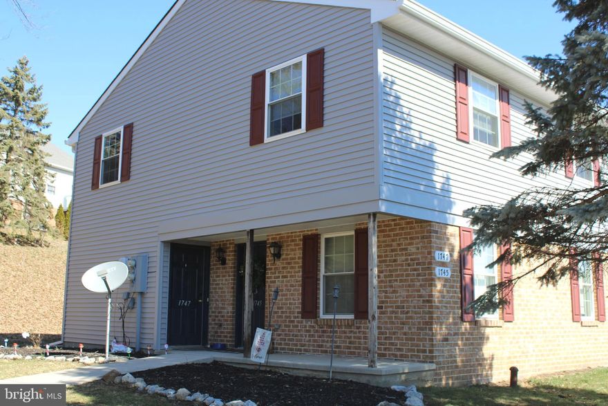 Welcome Home! You have to see this quaint cozy 1 bedroom and 1 bath townhome in the Parkside Townhouses Condominium. New flooring throughout, shared entrance, front facing townhome. Walk into your living room and enjoy 1st floor living and feel right at home. Washer/dryer hook ups located in Master Bath,  directly off of the Bedroom. Lots of additional closet space in living room and bedroom. Assigned parking directly in front of home.  Conveniently located close to RTE 30, shopping, parks and entertainment.