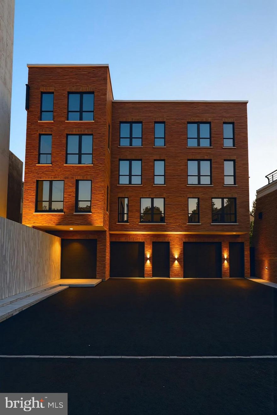 Welcome to The Enclaves, a new construction community in Philadelphia’s sought-after Pennsport neighborhood. Set back from the street for maximum privacy, these beautiful 3 bedroom, 3 bathroom homes blend modern architecture and high-end craftsmanship while embracing the charm and character of the neighborhood. Each residence includes two-car garage parking, a rare city find, and two private outdoor spaces - a terrace off the kitchen and a rooftop deck with sweeping Center City views. The chef’s kitchen is the heart of the home, featuring top-of-the-line appliances, custom cabinetry and a large island with waterfall countertops. The open layout flows effortlessly to the terrace, ideal for morning coffee or al fresco dining, and connects to a spacious dining area and living room perfect for entertaining. Upstairs, two guest bedrooms each have their own bathrooms and generous closet space. The primary suite spans the entire level, including a spa-like bathroom with heated floors and Porcelanosa tile and vanities, a freestanding soaking tub, glass-enclosed shower, double vanity, and private water closet. A built-in wet bar and laundry area add convenience and luxury. Benefit from a 10-year tax abatement and 1-year builder’s warranty! Located in Pennsport, The Enclaves offer the perfect blend of quiet residential living and urban convenience, just steps from East Passyunk Avenue, and the Delaware waterfront and easy access to I-95. You’ll have the chance to choose and personalize your finishes, making each home a true reflection of your style. The homes are already framed and ready for you to walk through! Schedule your tour today and start customizing your finishes. Expected delivery is May 2026. Taxes and association fees are not $1 and are TBD. Taxes and square footage are the responsibility of the buyer to have verified independently. Renderings are for marketing purposes only and may not depict actual finishes.