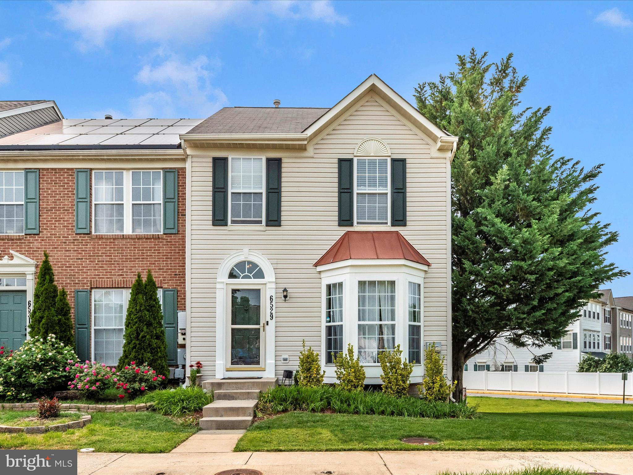 Welcome to 6529 Carston Court, a beautifully updated end-unit townhome located in the desirable Wellington Trace community. This spacious home offers over 2,300 square feet of living space and features upgraded lighting and fixtures, new carpet, and modern finishes throughout. Major recent updates include a brand-new HVAC system and water heater, both installed in 2024, along with fresh professional paint. The main level offers a formal living room and an inviting family room with a gas fireplace that opens to a refinished deck—perfect for outdoor dining and entertaining. The heart of the home is the spacious kitchen, featuring warm granite countertops, rich toasted oak cabinetry, and a large island overlooking the bright breakfast area—ideal for both casual meals and entertaining. The upper level includes three generously sized bedrooms, including a spacious primary suite with an ensuite bathroom, a walk-in closet, and a comfortable sitting area. A well-appointed secondary full bath serves the additional bedrooms. The fully finished basement offers a large recreation/game room, a full bathroom, and walk-out access to a covered slate patio and private fenced yard—ideal for an additional bedroom, living space, guests, or a home office. Enjoy all the conveniences of nearby shopping, dining, and entertainment at Westview Promenade, just minutes away, and benefit from the close proximity to I-270, Route 15, and I-70 for an easy commute. Best of all, this home is located outside city limits, so there are NO CITY TAXES. Community amenities include a pool, clubhouse, playground, and walking/jogging trails—all with low HOA fees. Don’t miss this opportunity to own a turnkey home in a prime Frederick location!