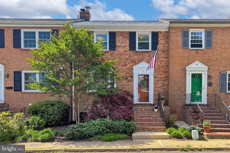 **ANY/ALL OFFERS DUE BY NOON ON SUNDAY/5/18.

Welcome home to this impeccably maintained and thoughtfully updated home in desirable Del Ray, located on a quiet residential street just minutes to the Avenue!   Presenting three finished levels with almost 1,800 square feet  of living space, this all brick home offers room to grow and entertain.  Main floor flows seamlessly to the generously proportioned and sun filled living room, to the separate dining room and updated kitchen and private powder room.  The upper level boasts a spacious primary suite that comfortably fits a King sized bed and is complete with organizational systems in oversized closet.  Two additional bedrooms offer plenty of space for guests, children or work from home opportunities.  Overhead upper attic with pull down stairs makes for easy and uncomplicated storage.   Fabulous walk-out lower level features a dedicated finished laundry room with ample storage and a granite topped folding area with overhead cabinetry.   Multi-functional recreation room offers a hidden custom Murphy bed with shelving and storage for everyday use, while still allowing room for sectional sofa and wide screen television in front of the fireplace.  With the fashionable full bath,  this lower level doubles as an ideal spot to house overnight guests!  Enjoy dining al-fresco, or quiet downtime from the privacy and comfort of the charming rear bricked fenced patio area, featuring mature plantings and gate for ease of trash/recycling pick up.  Major updates include new roof (2025), updated  kitchen, baths, custom built-ins, brick work, paint, landscaping and hardwoods throughout.  Soothing decorator paint colors enhance each room .  Enjoy the incomparable Del Ray lifestyle as you walk to cafes, shops, parks, playgrounds and more, just steps from your front door.  Or, grab your bikes and ride along the Potomac!  With close proximity to Metro, Old Town, Reagan, make this lovely home yours and enjoy summertime on the Avenue.