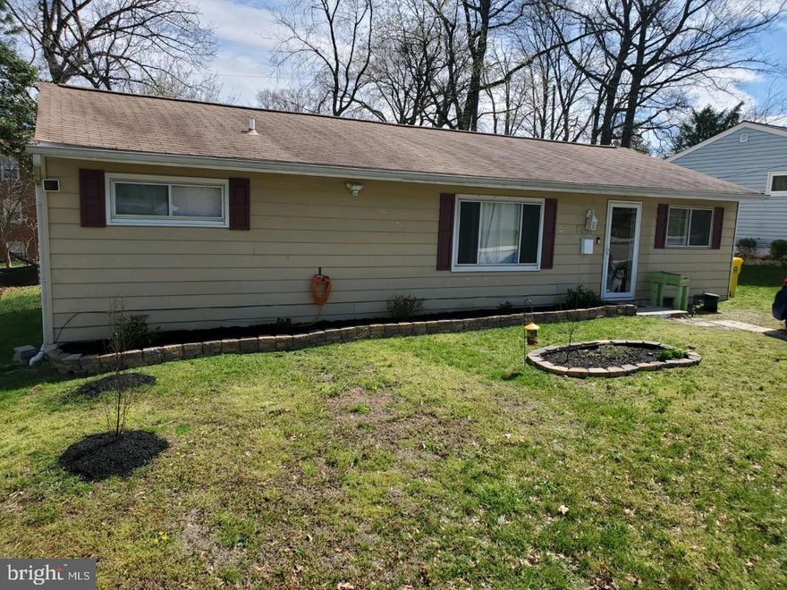 One level living as cute as can be. Open and updated kitchen, featuring stainless steel appliances and granite counter tops.  3 br with updated bath. Bonus room that is currently used a dining room, it can be office, family room, den, Sliding barn door.  laundry room. Washer and dryer convey. Fenced back yard with shed. Fire pit area. Perfect to hang out with family and friends, One year home warranty. This house is centrally located in the Glen Burnie. Easy access to major routes, shopping and schools.  Please allow an hours notice for showings. Owner works at home and will need to remove dogs. Schedule to see this today.