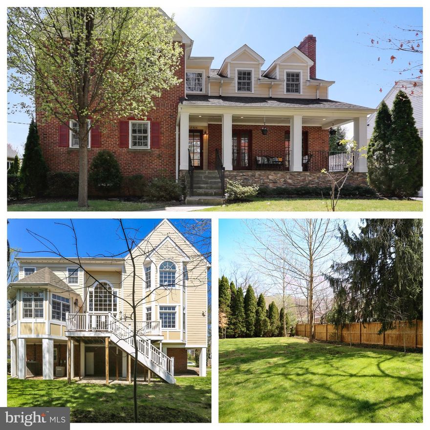 STEP INSIDE & FALL IN LOVE! LIGHT-FILLED HOME W INCREDIBLE FLR PLAN, AMAZING SPACE, SPECTACULAR YARD & ALL THE FEATURES YOU WANT IN A NEW HOME. HIGH CEILINGS; TURN KEY CONDITION, 6BR INCL A MAIN LVL EN-SUITE BR & HOME OFFICE. FAM RM W/GAS FP, LVRM W/ WOOD BURNING FP, GOURMET KITC, 2 STRY FYR, PALLADIAN WNDWS, TREX DECK, EXQUISITE MASTER SUITE, W/O LL, 2 CAR GAR, WHITMAN DISTRICT