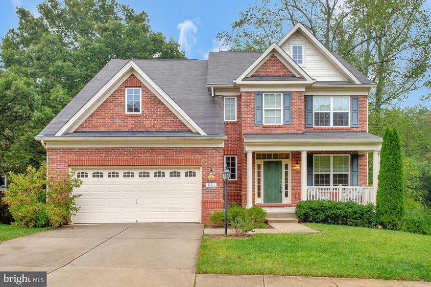 BACK ON THE MARKET!!  The buyer changed his mind...

Don't miss your chance to own a lovely single family home in the desirable Highland Farms community in Gambrills!  Sellers are the original owners and meticulously maintained this property.  The home is huge with over 4000 square feet of living space.  There's a space for everyone!  Step into the soaring 2-story foyer and feel right at home.  The open floor plan on the main floor includes a chef's kitchen with a large island and granite countertops.  You won't feel separated from your guests while you prepare a meal because they'll be socializing close enough for you to join in yet far enough to be out of the way while you work.  The dining room is perfect for an intimate gathering and has a butler's pantry with plenty of additional counter and cabinet space.  
If you're having a larger gathering or simply want to enjoy some peace, step out onto the huge deck and look out into the beautiful wooded space behind the home.  There's a fire pit and huge stamped concrete patio below.  
If the weather changes, walk right into the finished basement.  There's plenty of room there to make the space whatever you'd like - rec room, game room, office area, family room, craft area - the options are limitless.  There's a separate room that's perfect for exercise equipment and a huge storage room.  
At the end of the day, sit on the front porch and take in the quiet neighborhood or just head up to the owners' suite where you can unwind in the soaking tub or relax in your private sitting room.  Three other generously sized bedrooms, a hall bath, and the laundry room round out the home.  All this property is waiting for is your personal touch!  Priced to sell as is so don't miss this opportunity!