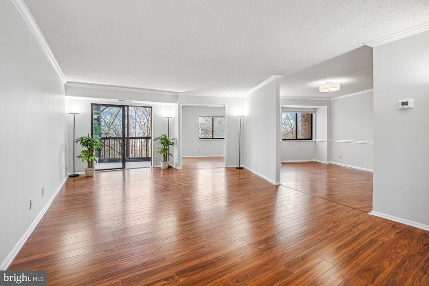 ***** SOLD/SETTLED/CLOSED. ***** WELCOME HOME to 5903 MOUNT EAGLE DRIVE, #314 at MONTEBELLO, -- the area's premier "AWARD-WINNING" luxury condominium! •2-BEDROOMS, 2-FULL BATHS, PLUS DEN. One of Montebello's most sought-after floor plans. •WELCOMING ENTRY FOYER: Beautiful floors greet you. Features large/double, mirrored coat closet. •LIVING ROOM: Extra spacious w/plenty of wall-space for optimal placement of entertainment center and furniture. •SUN/FLORIDA ROOM/SCREENED-PORCH: The largest that Montebello offers of 22 X 9'5 square feet! This is "ADDITIONAL SQUARE FOOTAGE/LIVING SPACE" w/three access points, -- from the living room, primary/MBR, and bedroom #2. For added privacy, one of only three floor plans w/no views of neighboring units. Perfect for plants and pets. Overlooks wooded/treed setting, with autumn/winter views of the Alexandria City skyline, w/nighttime views being especially spectacular! •DEN OR 3RD BEDROOM: Features large, mirrored closet w/built-ins.  Ideal for home office, library, TV room, or guest room. •DINING ROOM: Formal dining room w/recessed window area w/space for buffet, and additional wall space for china cabinet. Can accommodate table/seating for 8 to 10. •EAT-KITCHEN: Features beautiful hardwood cabinetry, upgraded countertops accented by tiled backsplash. A true eat-in kitchen, with space for table/dining area. Very practical/functional layout, w/plenty of workspace, cabinets, countertops, and large walk-in pantry. •PRIMARY/MASTER BEDROOM: Private access to sun/Florida Room. Exceptionally spacious w/two walk-in closets, more than ample space for king-size bed, furniture, and sitting area. •PRIMARY/MASTER BATH: Beautifully renovated w/floor-to-ceiling tiled walls, upgraded flooring, vanity, quartz countertops, fixtures, lighting and bathtub/shower combination. •BEDROOM #2: Also w/direct access to sun/Florida room. Perfect for guests or artist studio. •FULL BATH #2: Beautifully renovated w/walk-in shower, floor-to-ceiling tiled walls, upgraded flooring, vanity, fixtures and lighting.  •LAUNDRY: Washer/dryer in unit. PLUS, the building offers extra-large commercial washer/dryer for over-sized items. •HVAC AND UTILITIES:  Lennox HVAC system, w/semi-annual inspection included in condo fee. Hot and cold water also included in condo fee. Electricity billed separate, and Verizon FIOS and Cox Cable available for internet, TV, and landline phone.  •EXTRA STORAGE:  Building 5903, Level B2, Room 10.  •PARKING: Always plenty of parking, usually withing 200 feet of the building and electric vehicle (EV) charging stations!  •METRO: Free shuttle included in condo fee, or just a 10-minute walk to Metro!
