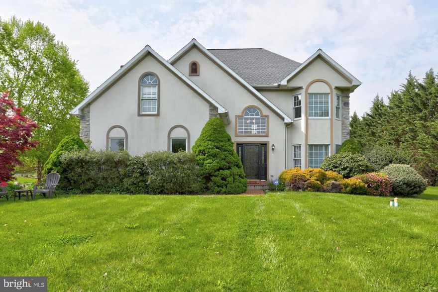 Spacious 4-bed, 3.5-bath Manheim Twp home located within the desirable Wetherburn development. Large master suite with vaulted ceilings features bath with whirlpool, and skylights that bring in tons of natural light. Beautiful kitchen with breakfast area includes granite countertops,  island, pantry, and recessed lighting. Updated and easy to maintain resilient vinyl plank flooring throughout first floor, and large finished basement with family room, game room, office, and full bath. Huge flat back yard  with deck is ideal for entertaining and spending time outdoors.
