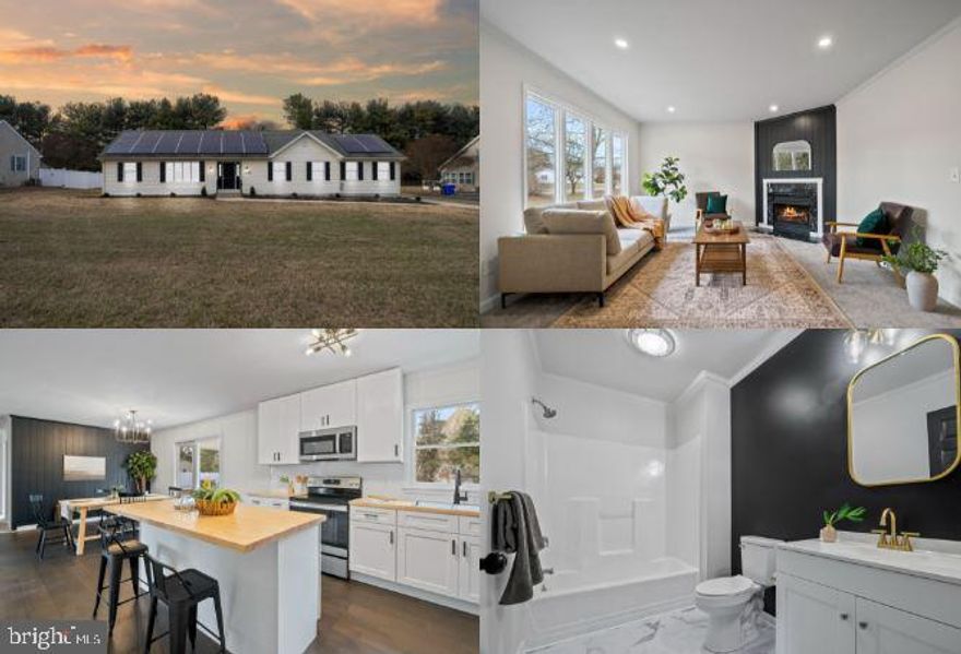 Lovely all one floor living in quiet neighborhood with updated features throughout! Brand new gorgeous kitchen with white shaker cabinetry featuring dovetail construction soft close drawers, solid butcher block countertops, tile backsplash, large island, brand new stainless steel appliances and much more! eng hardwood flooring, recessed lighting, vertical custom ship lap, gas fireplace, screened porch opportunity and much much more! ABSOLUTE MUST SEE MOVE IN READY HOME!