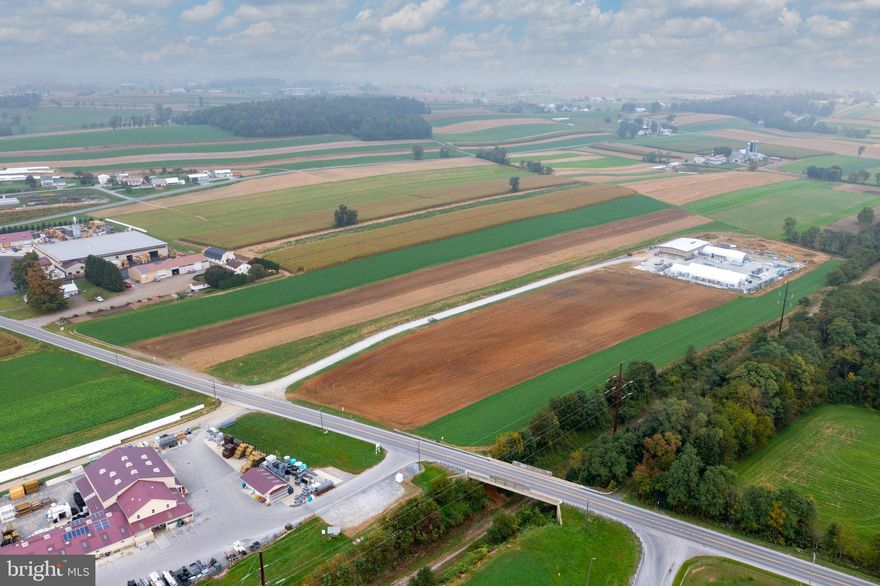 Prime commercial land in Bart Twp. Sold as entirety of 19.1 acres or can be subdivided into lots of 3.5 or more acres.  A very rare opportunity in the Southern end of Lancaster County.   Property lays very nice with gentle slope on the East end.  Approx. 350' of highway frontage.  Bring us your offers and ideas!