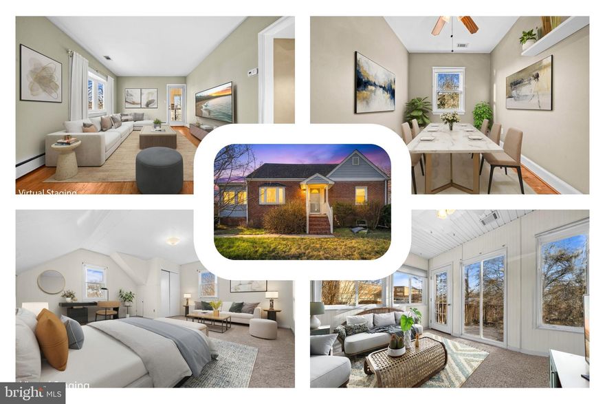 Set in the heart of La Plata, 613 Wicomico St offers a classic Cape Cod profile with more space than expected, blending everyday comfort with a highly walkable location. This three-level home features three bedrooms and two baths across a flexible layout filled with natural light and over 2,000 square feet to spread out.
The main floor balances function and flow, with defined living and dining areas, hardwood flooring, and a bright kitchen outfitted with white cabinetry, generous counter space, and modern appliances. Just beyond, a sunroom wrapped in windows creates an easygoing spot for morning coffee or casual meals.
Upstairs, the upper level offers well-proportioned bedrooms, including a spacious primary retreat, along with soft carpeting and natural light that carries throughout the home.
The lower level presents an unfinished basement with exposed beams and concrete flooring—ideal for storage now, with clear potential for future customization.
Outdoors, a newly installed privacy fence with dual gates frames the backyard, where a mature pear tree adds charm and seasonal character, creating a simple but inviting setting for relaxing or entertaining.
Positioned directly across from University of Maryland Charles Regional Medical Center and just moments from local favorites like The Charles Street Bakery, boutique shops, and the Port Tobacco Players Theater, the location keeps daily conveniences close at hand. Commuters benefit from access to major routes including U.S. Route 301 and Maryland Route 5, connecting to employment hubs in Waldorf, Washington, and Lexington Park, including Naval Air Station Patuxent River. Nearby green spaces such as Tilghman Lake Park and the Port Tobacco Courthouse Historic Site round out a location that pairs small-town charm with everyday accessibility.
Mortgage savings may be available for buyers of this listing.