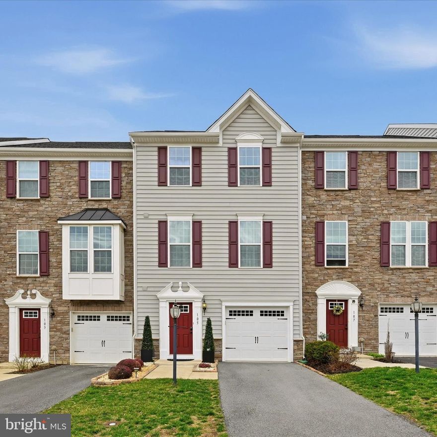 Fresh, polished, and truly turn-key—this beautifully upgraded townhome is ready to impress from the moment you arrive. Thoughtful updates include a brand-new roof (2026), stylish all-new light fixtures, new carpet throughout the upper level, and custom window coverings that add a clean, modern feel. Step outside to enjoy the new patio, perfect for relaxing or hosting, while the home’s exterior has been recently power washed—including the windows—for a crisp, like-new appearance.

Inside, the open-concept layout is filled with natural light and elevated by tasteful designer finishes throughout—creating a warm, inviting space that’s ideal for both everyday living and entertaining. Built in 2017, this home offers over 2,300 finished square feet across three levels, featuring 3 bedrooms, 2 full baths, and 2 half baths.

The heart of the home is the gourmet kitchen, complete with granite countertops, a tile backsplash, stainless GE appliances, and a large center island with seating—perfect for gathering. Hardwood flooring flows through the main living areas, adding both durability and style. Upstairs, the spacious primary suite features a private bath with double vanities, an oversized walk-in shower, and a generous walk-in closet. Two additional bedrooms share a well-appointed full bath.  All new faucets! 

The entry level offers a welcoming foyer, garage access, powder room, and a versatile recreation room with hardwood flooring and walk-out access to the backyard. Enjoy outdoor living on the large Trex-style deck, ideal for entertaining or unwinding.

Set within a vibrant 117-acre lake community, residents enjoy an impressive list of amenities including a dog park, pickleball and tennis courts, walking and biking trails, natural lake access, and a community lodge. Even more exciting—the additions include a pool, clubhouse, fitness center, and pier.

Located in a highly convenient area close to schools, shopping, and major commuter routes including Rt. 81 and Rt. 66, this home offers the perfect blend of comfort, style, and accessibility. Outdoor enthusiasts will love being just a short drive from the Shenandoah River, Skyline Drive, the Appalachian Trail, and numerous parks.

Move-in ready, beautifully maintained, and packed with upgrades—this is one you don’t want to miss.