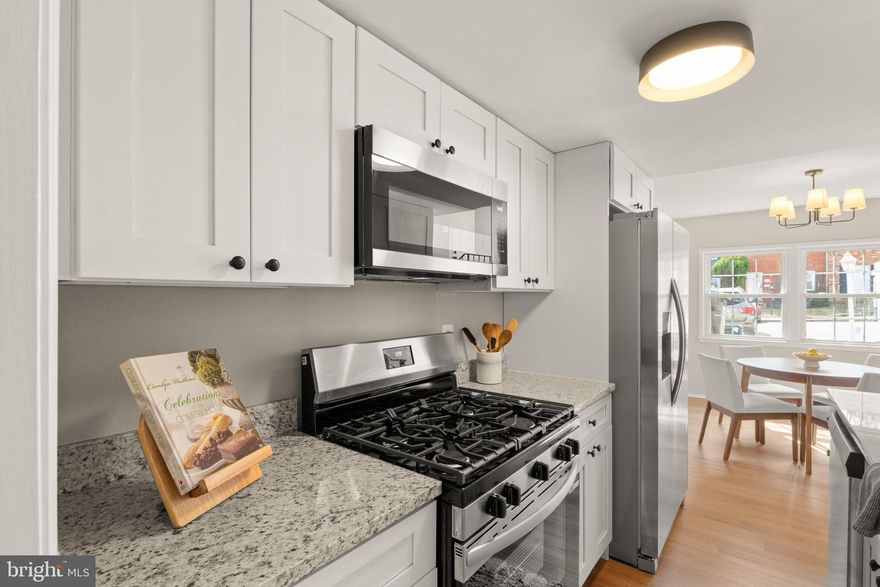 Open House Saturday 3/28 from 1-3pm. Welcome to 14623 Bakersfield St in Woodbridge, a beautifully renovated two-level townhouse in the heart of Dale City offering 1,296 square feet of comfortable living space. This home features fresh paint throughout, durable LVP flooring on the main level, and brand-new carpet upstairs in the hallway and all bedrooms, creating a clean and updated feel throughout. The main level offers a spacious living room, dining area, kitchen, and half bath, providing a functional layout for everyday living and entertaining. The renovated kitchen features granite countertops, soft-close cabinetry, and stainless-steel appliances, combining style and functionality. Upstairs, you’ll find three generously sized bedrooms and a fully updated full bathroom. The home also features beautifully renovated bathrooms that add to the modern, move-in-ready appeal. Step outside to a fully fenced backyard, perfect for relaxing, gardening, or additional storage. Convenient parking is located directly out front. Ideally located just minutes from I-95, this home offers easy commuting while enjoying the many amenities Dale City has to offer, including nearby parks, recreational facilities, shopping, restaurants, and community events.