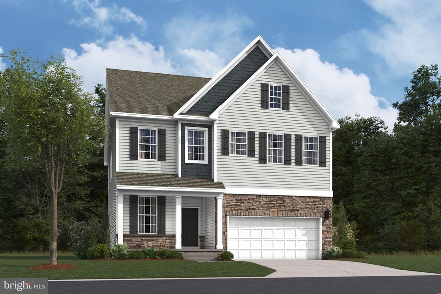 Welcome to the Sorrento by D.R. Horton, a 2,582+ sq. ft. two-story new construction home featuring 4 bedrooms, 3.5 bathrooms, a two-car garage, 9-foot ceilings on the main level, and an optional finished basement. The main floor offers an open-concept layout with a flex room or study, powder room, great room, dining area, and a large kitchen designed for everyday living and entertaining. Upstairs includes four bedrooms, all with walk-in closets. The primary suite features a spacious bath with a double-bowl vanity, oversized walk-in shower, and walk-in closet. Bedrooms two and three both have their own walk-in closets and share a Jack-and-Jill bathroom with double vanity and a water closet, while bedroom four includes its own private bathroom and walk-in closet, ideal for guests or multigenerational living. A large second-floor laundry room adds everyday convenience.
**This home is to be built. Price includes a finished basement option. Please contact a sales representative for details.**
**Photos are representative and not the actual home.  
**3060  Bella Circle   is located at Lot 9