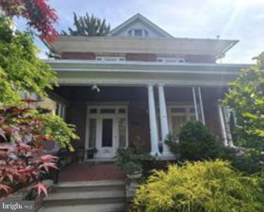 Welcome to 1367 Perkiomen Avenue in the City of Reading — a truly impressive detached home offering over 3,000 square feet of living space filled with character, charm, and opportunity.

This spacious residence features five bedrooms and one and a half baths, providing flexibility for a variety of living arrangements. From the moment you enter, you’ll appreciate the incredible architectural details, including stunning built-ins, timeless craftsmanship, beautiful hardwood floors throughout, and a classic wood-burning fireplace that creates a warm and inviting focal point.

The kitchen opens to a charming breakfast nook — the perfect spot for morning coffee or casual dining — while the generous living and dining areas offer plenty of room for gathering and entertaining. The third floor provides a beautiful, versatile space ideal for an additional bedroom, home office, workout area, or creative studio.

Step outside to a gorgeous backyard oasis complete with mature landscaping and fruit trees, creating a private setting to relax, garden, or host outdoor gatherings. Off-street parking for two or more vehicles adds convenience rarely found in properties of this size and character.

Whether you’re searching for a move-in ready home with room to grow or envisioning a thoughtful renovation to further enhance its original beauty, this property presents endless possibilities. A rare opportunity to own a substantial detached home with space, detail, and flexibility in a prime Reading location.