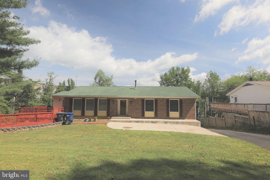 $50K Price Reduction!!!! This house will not last long in this market. Bring your offer. This gorgeous 2-story brick home has more than a $100K price reduction and a 2 car garages in a remarkable space, for it is located on a half-acre lot.  This is a beautiful and spacious home with an open floor plan, lovely hardwood floors, granite counter tops in an updated kitchen, and nice bathrooms. Finished basement. Great location in a nice and quiet neighborhood; you can hear bird chirping. Close to Clermont Park, two Metro Stations, Old Town, and Kingstowne.  No HOA.  Schedule your showing online. Please follow CDC guidelines for Covid-19. Masks are required.  Remove shoes or wear booties.