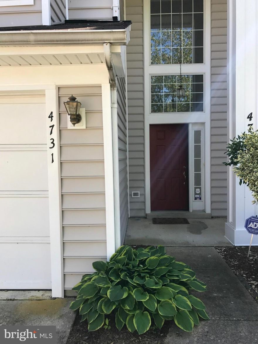 Back on market due to financing.  Great Investment. The elegant two story entrance foyer leads you into the dramatic home with an open floor plan,modern kitchen with breakfast bar, living dining room combo leads to a cozy 2 story den with fireplace.The elegant staircase leads to 2 master suites. One car garage opens to foyer area and laundry. . Easy commute to DC.Not FHA/VA qualified.