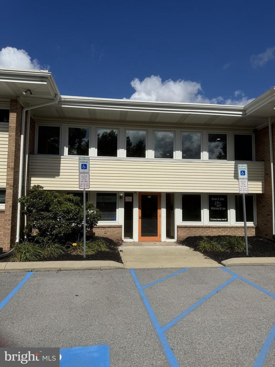Office space with ideal location and plenty of parking! Landlord Pays Water Sewer Trash Gas Electric Landscaping Snow Common Area Cleaning Common Area Maintenance!! Tenant Pays: Internet, Phone, Interior Cleaning. Listing agent is part owner in property.