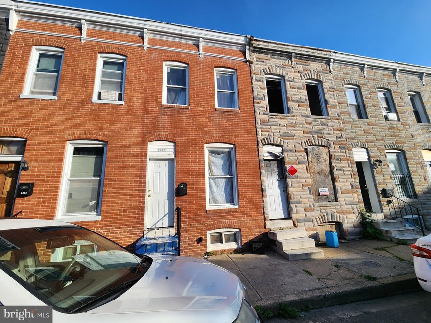 ONLINE AUCTION: Bidding begins 7/19 @ 10:00 AM. Bidding ends 7/23 @ 12:10 PM.  List Price is Suggested Opening Bid. Deposit: $5,000.

This 2-story townhome is located in the Pigtown area, just blocks from Carroll Park. It is minutes away from Oriole Park at Camden Yards, home of the Baltimore Orioles, and M&T Bank Stadium, where the Baltimore Ravens play. The property offers easy access to the major traffic artery, Washington Blvd. The property is believed to be vacant.