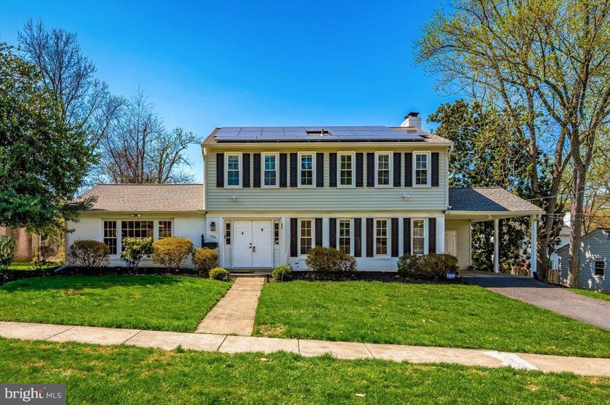 Welcome to 8803 Postoak Rd.! This stunning classic Colonial in the highly sought-after Highland Stone Community has been impeccably maintained inside and out. With a bright, airy layout and a perfect blend of traditional charm and modern updates, this home offers 4 spacious bedrooms, 2 full baths, and 2 half baths—ideal for both comfortable living and entertaining.
Recent updates include a new roof (2019), high-end OKNA windows and patio door (2016), HVAC (2014), and a water heater (2017). Owned solar panels will transfer to the new owner free and clear, adding energy efficiency and long-term value. Hardwood floors flow throughout the home, leading to an updated gourmet kitchen featuring Merillat Masterpiece cabinetry, a farmhouse sink, quartz countertops, and premium stainless-steel appliances with a cooktop. A custom designed electronic blind with a remote control provides easy access to natural light in the living room. The inviting family room boasts a wood-burning fireplace and an exposed brick wall, while the formal living and dining rooms are bright, open, and perfect for entertaining. A main-level office with a private entrance offers versatility for work or study.
Upstairs, the spacious upper-level features four bedrooms, including a primary suite with a private en-suite bath.  Hallway full bathroom, abundant closet space, and hardwood floors enhance the functionality and elegance of the space. The fourth bedroom, currently converted into a custom walk-in closet for the primary suite, can easily be restored to its original use if desired.
The finished walk-out lower level is ideal for entertaining, complete with a half bath. Step outside to your private backyard oasis, where a paved patio provides the perfect setting for outdoor relaxation and gatherings.
Prime Location: Situated in the heart of Potomac, this home offers both privacy and convenience. It’s within walking distance to Beverly Farms Elementary, Herbert Hoover Middle, Churchill High School, and St. Andrew’s Episcopal School. Enjoy easy access to I-270, I-495, Park Potomac, Cabin John Village, Westfield Montgomery Mall, Potomac Village, Falls Rd, and a variety of scenic trails and parks, including Cabin John Regional Park and Watts Branch Stream Valley Park.
Don’t miss this incredible opportunity to own a beautifully updated home in one of Potomac’s most desirable neighborhoods!