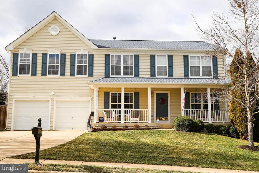 Amazing home in the desired neighborhood of Apple Grove!!!  Fresh paint, tons of upgrades, and ample space in the finished basement!!  Minutes from Quantico's back gate.  Hardwood floors throughout the main level!  Amazing first floor office, huge family room with gas fireplace.  Fenced in back yard with retractable awning over the deck.  This home features a multi-functional upstairs loft.  Come see this beautiful home before it's gone!!!  Seller may need a rentback.  Please include in all offers that settlement is contingent on seller finding home of choice.