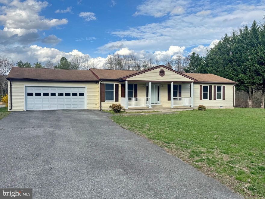 Very well maintained 3 bedroom 2 full bath rambler. Large sun room added to the rear of the house along with newly installed composite and vinyl deck. Remodeled  kitchen and recently upgraded LVT flooring throughout living room, kitchen, dining area and hallway. 2 car attached garage.  House is located at the end of the street with no HOA.  Professional pictures coming soon.