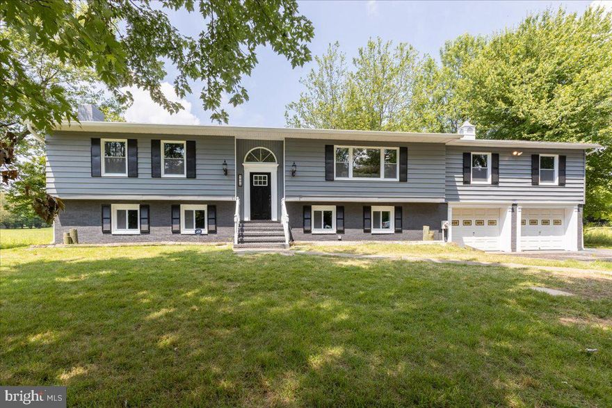 Welcome Home to 1624 Calvert Road!!  This Beautifully updated single family home located in the sought after Marling Homes Community in Kent Island with water privileges has the space you need to create a life you desire!  Boasting an array of sleek finishes throughout, this 4 bedroom, 2.5 Bathroom home has so much to offer.  When you walk inside you're instantly greeted with a spacious open layout featuring spacious living room, dining area, kitchen and MORE!  Kitchen boasts S/S appliances, quartz counters, white shaker cabinets and MORE!  Just down the hallway you'll find 4 spacious bedrooms, including the primary bedroom with en-suite.  Bathrooms both have double sink vanities, ceramic tile and all new bathroom fixtures.  The basement has been partially finished to include a large rec room perfect for entertaining, half bathroom and large unfinished/utility room that has ample amount of storage.  Large rear deck that is partially covered is the perfect spot for relaxation, or summer cookouts!  Attached 2 car garage with lots of driveway parking.  This home truly has it all!  Book your private showing today before it's gone!!