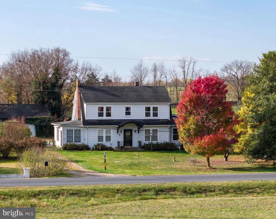 Check out this 10 acre FARMETTE in the heart of the Shenandoah Valley! A PROPERTY LIKE THIS IS TOUGH TO FIND. This 4 bed, 2.5 bath home is surrounded by farmland & PANORAMIC mountain views. Features tons of natural light, hardwood floors throughout, first floor bedroom, and a large remodeled kitchen w/ white cabinets and nice counters. There's a nice sized living room and dining area great for entertaining and two more beds, a bonus room and a guest bath upstairs. There's a full unfinished basement and big attic that has room for storage & more! Property includes multiple outbuildings, multiple fenced in areas for animals, a 2-car garage, and most importantly, a large cleared field that would be perfect for farming or animals. RAISE any animals you want, chickens, goats, pigs... this land is perfect to farm and has plenty of room for gardening and more! NO HOA.