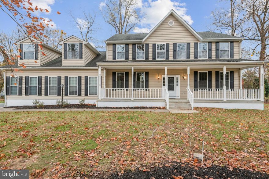 ***Be at the forefront of the Neighborhood Property Expansions and Enjoy the Future Appreciation of
this stunning five-bedroom, three full and one-half bath colonial is located in the Mulberry Hill community. Situated on a large corner lot, this home boasts a covered front porch, rear deck and attached three-car garage. Inside, you will find beautiful hardwood floors, recessed lighting, crown molding and fresh paint throughout. The main level features a formal living room, separate dining room and step-down family room with a gas fireplace and mantel. The spacious, table-space kitchen boasts granite countertops, center island, stainless steel appliances and a bay-window breakfast nook. Upstairs, the primary suite offers a luxurious retreat with hardwood floors, a private bath and a bonus room. Three additional bedrooms with new carpet and an updated full hall bath complete the upper level. The finished, walk-up lower level offers a versatile recreation room, a flexible fifth bedroom, perfect for use as a home office, den or guest room and a full bathroom. Located in a quiet setting, just minutes from the Naval Academy and the Naval Academy Golf Course, yet close to everything that Annapolis has to offer, this home is truly a dream come true!