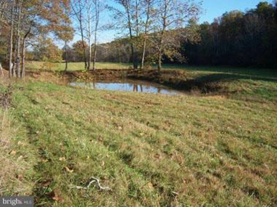 SERENE PASTORAL VIEWS await you on 42.24 Acres is Southern Morgan County, WV with a beautiful stream flowing thru large open fields bordered by woods. A nice building site just past the bridge overlooks all this and the pond on the property. An excellent property for the gentleman farmer, horses, hunter or small hunt club. The fields are currently maintained by a local farmer.  Take a look today!