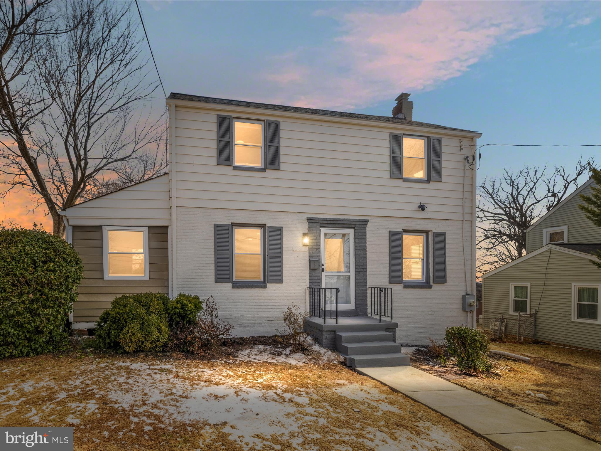 Welcome to your new home in the heart of Cheverly! This beautifully renovated 3-bedroom, 2-bathroom single-family home perfectly combines modern comfort with timeless charm. Thoughtfully updated throughout, the home features fresh interior paint, dimmable recessed lighting, a brand-new roof, new siding, a spacious deck, and a freshly poured concrete sidewalk. Every detail has been designed with style and functionality in mind, creating a warm and inviting space for everyday living and entertaining. Located in a prime spot with easy access to Route 50, 295, I-95, and I-495, you’ll enjoy quick commutes to Downtown DC, Silver Spring, Annapolis, and Baltimore, as well as nearby shopping, dining, and local conveniences. Don’t miss the opportunity to call this stunning property your home! Soy bilingüe y hablo español. Si tiene alguna pregunta o duda, no dude en contactarme – Andrea.