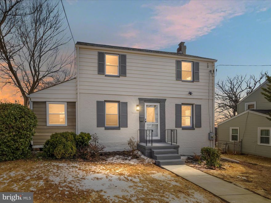 Most recent price improvement—motivated seller! Welcome to your new home in the heart of Cheverly! This beautifully renovated 3-bedroom, 2-bathroom single-family home perfectly combines modern comfort with timeless charm. Thoughtfully updated throughout, the home features fresh interior paint, dimmable recessed lighting, a brand-new roof, new siding, a spacious deck, and a freshly poured concrete sidewalk. Every detail has been designed with style and functionality in mind, creating a warm and inviting space for everyday living and entertaining. Located in a prime spot with easy access to Route 50, 295, I-95, and I-495, you’ll enjoy quick commutes to Downtown DC, Silver Spring, Annapolis, and Baltimore, as well as nearby shopping, dining, and local conveniences. Don’t miss the opportunity to call this stunning property your home! Soy bilingüe y hablo español. Si tiene alguna pregunta o duda, no dude en contactarme – Andrea.
