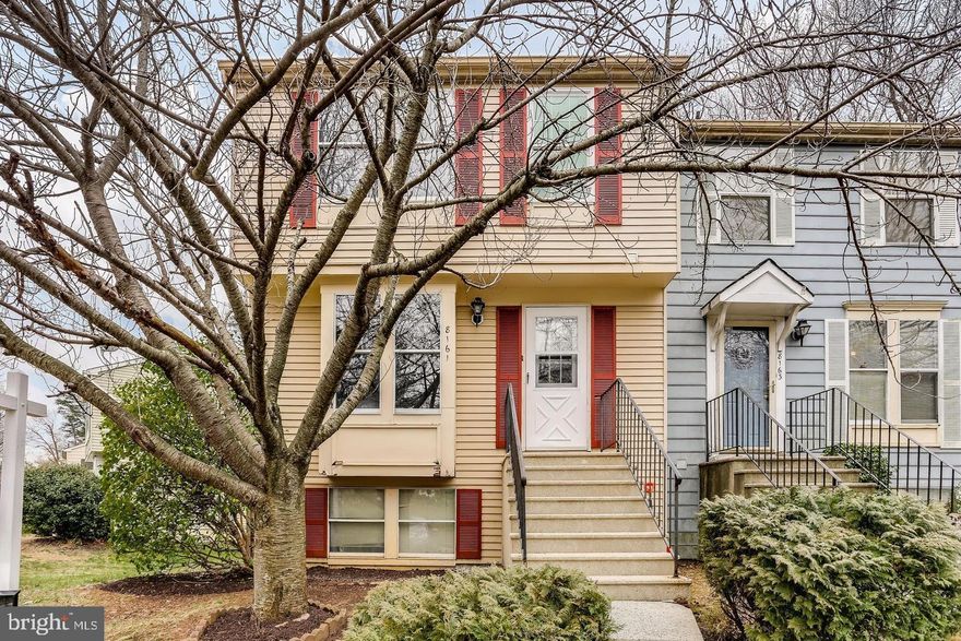 Bright and Spacious End-Unit Townhome with Three Finished Levels
This beautifully maintained two-bedroom, two-and-a-half-bath townhome offers an abundance of natural light and a thoughtful layout. The large, eat-in kitchen features a charming bay window, perfect for casual dining. The open-concept living and dining area includes sliding glass doors that lead to a private deck overlooking the backyard—ideal for relaxing or entertaining.

Upstairs, you’ll find two generously sized bedrooms and a full bathroom with dual entry for added convenience. The finished lower level includes a cozy family room with built-in shelving, a full bathroom, laundry area, and walk-out access to the backyard.

Conveniently located near Fort Meade, the NSA, major commuter routes, dining, and shopping. A must-see property offering comfort, space, and location!