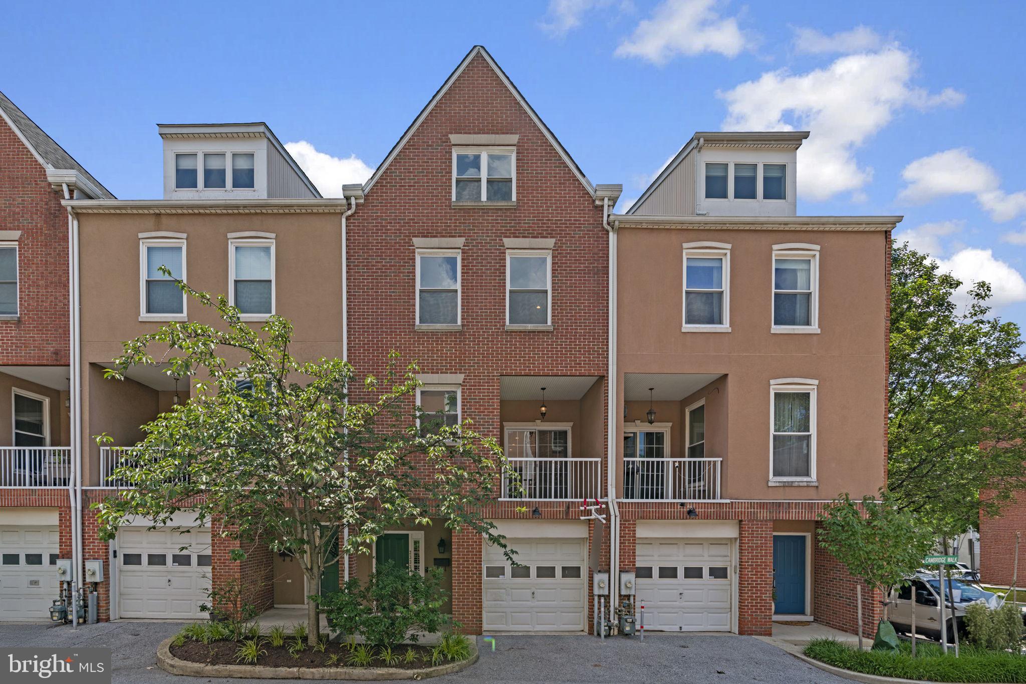 City living at its BEST! Nestled on the edge of Canton, steps from Fells Point, and a walk to the Inner Harbor; 2333 Cambridge Walk gives you one of the most walkable spots in Baltimore! This 4 story Canton Townhome offers a 2 car garage, 3 bedrooms, 2.5 bathrooms, and a lofted dream space on the 4th story with a walk out deck completed by gorgeous city views. The homes large windows and walkout deck allow lots of natural light to enter the kitchen making the stainless steel appliances sparkle. The light beams off the hardwood floors through the completely open floor plan spanning the length of the home. The 3rd floor offers 2 large bedrooms and newly remodeled bathrooms, with the primary boasting beautiful lofted ceilings.