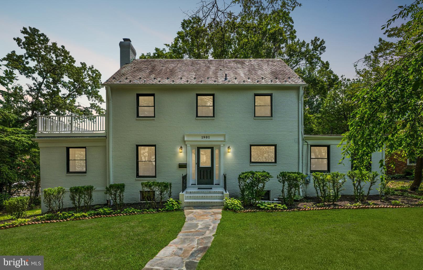 You’ll love this beautifully updated Colonial in the Belle Haven neighborhood, offering over 4,000 square feet of finished space and a flexible layout that blends timeless design with thoughtful modern upgrades. Renovated in 2025, this home retains its classic character while providing the features and flow today’s buyers are looking for.
Inside, refinished hardwood floors, two fireplaces, and generous room sizes create a warm and inviting atmosphere. The gourmet kitchen has been completely reimagined with upgraded countertops, new appliances, and functional storage—connecting seamlessly to the main living spaces for both everyday living and entertaining. A newly added powder room enhances convenience on the main level, while a light-filled sunroom offers the perfect space for a home office, playroom, or creative studio.
Upstairs, the primary suite includes an updated en-suite bath and private rooftop deck, ideal for morning coffee or a moment of quiet in the evening. Three additional bedrooms and a second full bath complete the upper levels. The finished lower level features a spacious rec room, a fifth bedroom, a third full bath, and a separate entrance—providing flexibility for guests, extended stays, or workspace.
The corner lot includes extensive hardscaping and a large stone patio, creating a private space for relaxing or entertaining. A paved driveway accommodates up to five vehicles, and updated systems throughout include new windows, a new washer and dryer, and more.
Set just blocks from the Potomac River and minutes to Old Town Alexandria, National Airport, National Harbor, and DC, this Belle Haven residence offers the perfect balance of character, comfort, and location.