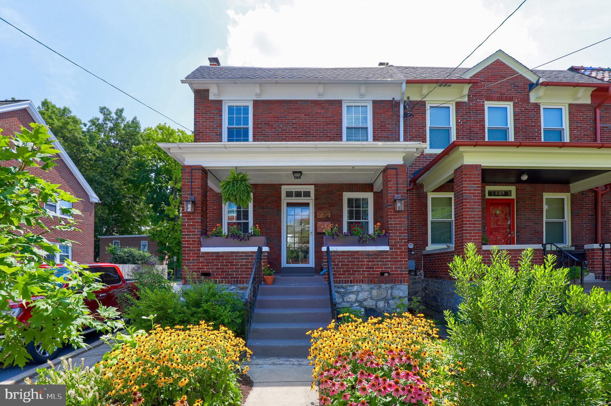 Location, location, location! This home has it all! This beautifully renovated home in Lancaster City is exceptional! From the gracious front-porch, to the 1-car garage, there are updates/upgrades galore! As you enter the home, you'll appreciate the original wood floors, the exposed brick, the brick surround wood-burning fireplace and the open floorplan!
The kitchen features a gorgeous island, granite countertops & a tiled backsplash, as well as a gas oven/range and stainless steel refrigerator. It's completed with a charming built-in cabinet as a 'nod' to its original charm! There's even a lovely powder room adjoining the kitchen!
On the second floor, there is a beautiful bathroom with exposed brick and a tub/shower w/ subway tile! There are three bedrooms on this level, and the largest bedroom even has two closets!
The basement is unfinished, and has bilco door access. The laundry is also on this level - and there's lots of room for storage, too!
On the exterior, you'll enjoy lovely outdoor living space and a 1-car detached garage!
Don't miss this one!