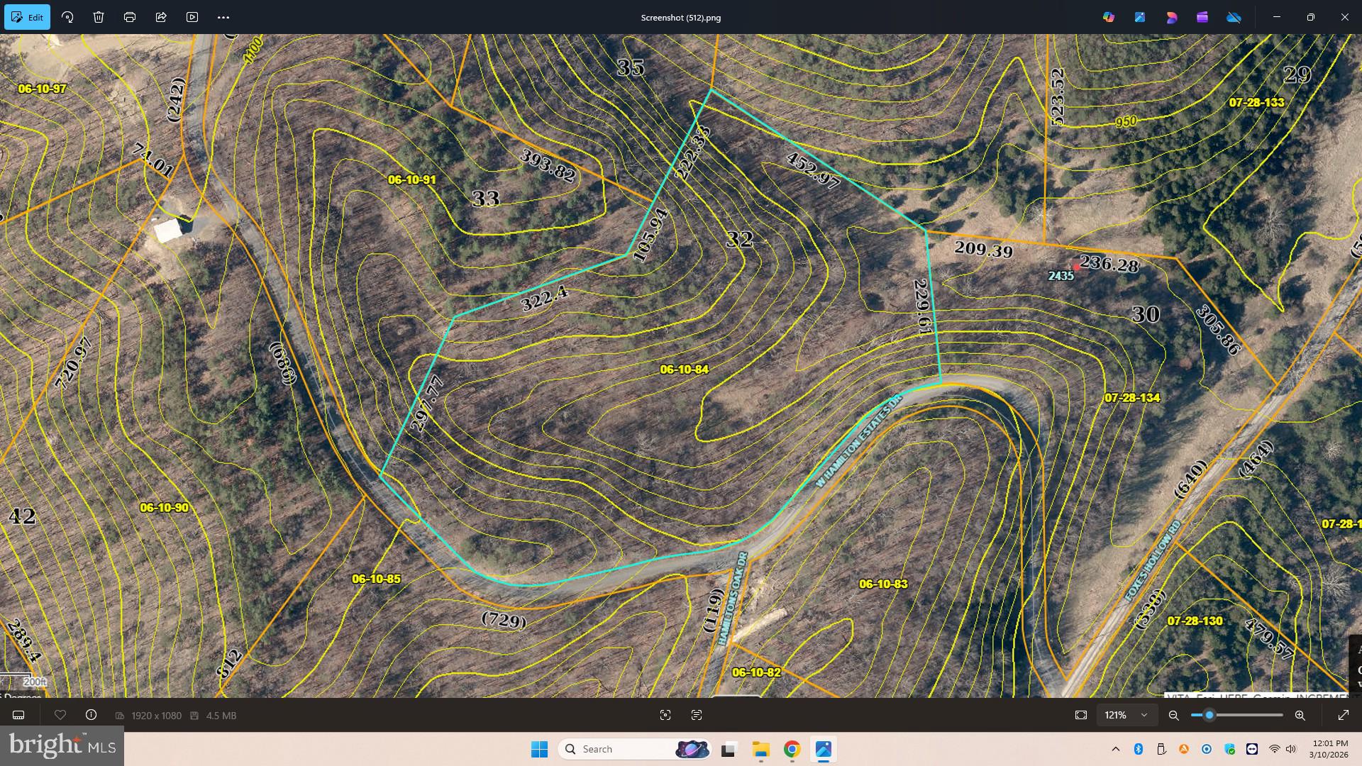 HAMILTON ESTATES - Land