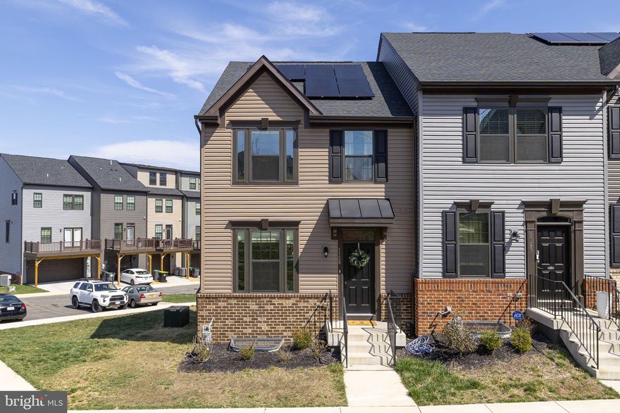 Welcome to 1128 Spur Lane, a beautifully maintained end-unit townhome built by Ryan Homes in 2023, offering modern finishes, thoughtful upgrades (Bathroom on every level), and an unbeatable Fredericksburg location. With a 2-car garage, parking for up to 4 vehicles, and easy access to the nearby community parking lot, this home offers convenience inside and out. Flexible 4th Bedroom with a half bath and walk in closest on the bottom level.

Natural light fills the open-concept layout, featuring a spacious kitchen and living area with wide plank LVP flooring, perfect for everyday living and entertaining. All appliances, including the washer and dryer, were new in 2023, and solar panels add extra efficiency and value.

Enjoy summer evenings on the upgraded composite deck, shaded at the end of the day and designed for easy maintenance. Best of all, construction in the community is complete.

Ideally located just a few minutes from the VRE for easy commuting, and close to Old Town Fredericksburg, Alum Spring Park and walking trails, historic sites, restaurants, Central Park, and the mall, this home combines style, comfort, and convenience in one exceptional package.