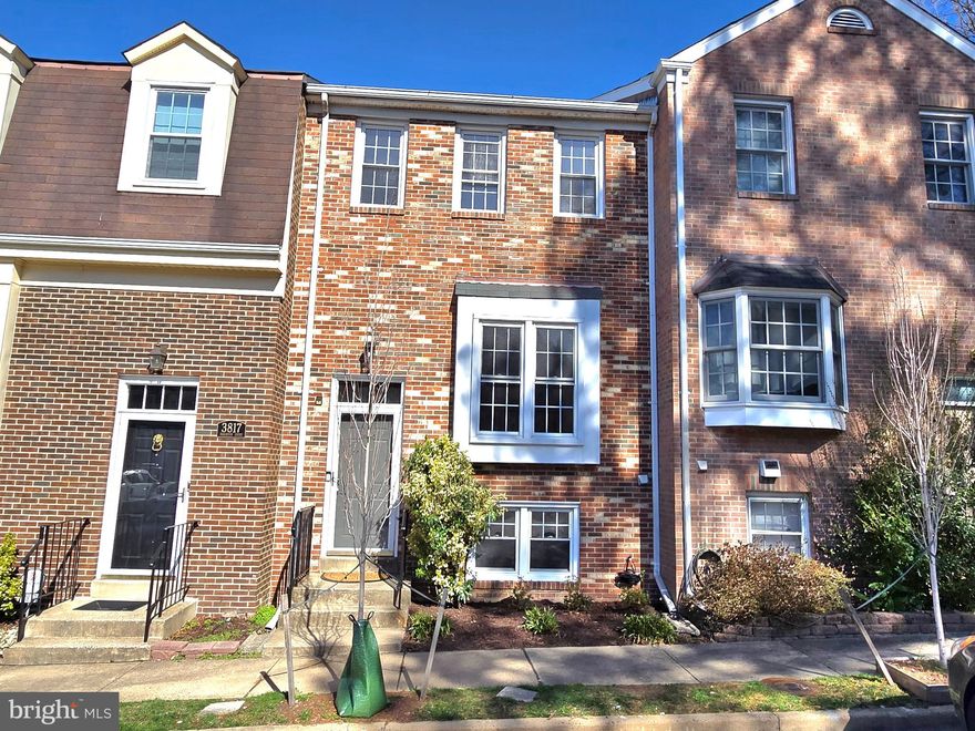 You’ll fall in love with this completely renovated 4-bedroom townhome, offering 2 full baths and 2 half baths—all wrapped up in a perfect blend of modern updates and a stellar location. The main level is bright and welcoming, with gleaming hardwood floors, fresh paint, stylish light fixtures, and a sleek kitchen boasting stainless steel appliances, granite countertops, and white cabinetry.

Head upstairs to find brand-new hardwood floors leading to a spacious primary suite, two additional bedrooms, and a nicely updated hall bath. The lower level provides a cozy family room with a fireplace, a fourth bedroom for visitors or extra household members, and a walkout to the fully fenced backyard—perfect for unwinding or hosting friends.

You’ll have two parking spaces (one conveniently located right in front), and you’re mere minutes from the Pentagon, Shirlington, D.C., the new Amazon HQ2, and major routes like I-395, GW Parkway, and Route 1. Plus, enjoy easy access to all the shopping, dining, and entertainment in Del Ray, Potomac Yard, Crystal City, and Old Town, along with the new Potomac Yard Metro Station and Reagan National Airport nearby.

Nestled in the sought-after Brighton Square community,  this home blends modern style with unbeatable convenience—right near everything the area has to offer.