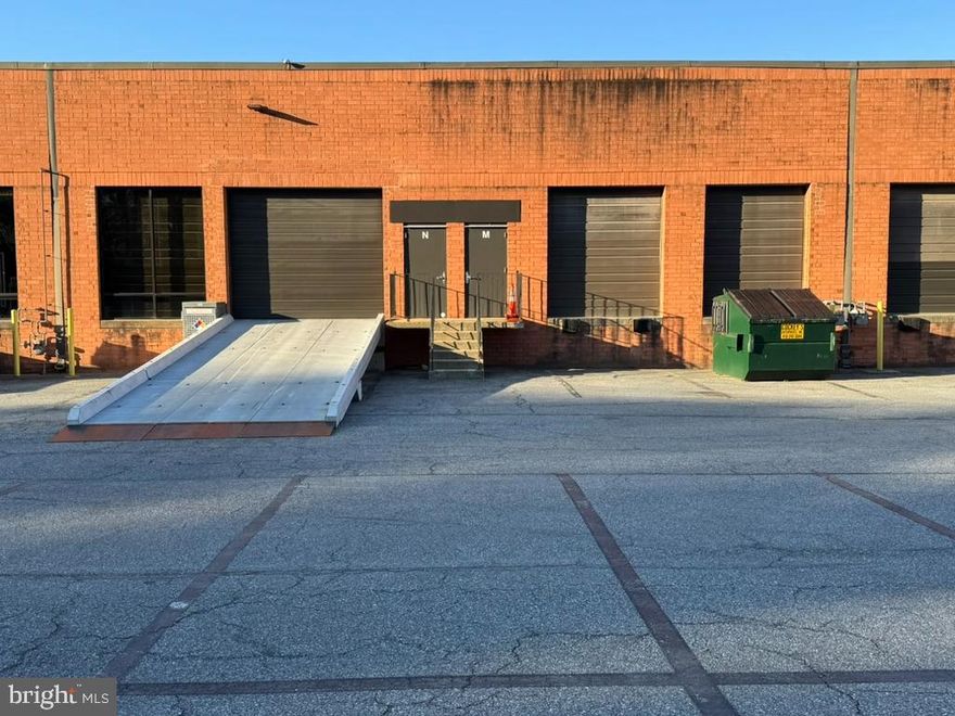 Prime sub-leasing opportunity located at 5112 Pegasus Ct, Units M & N, in Frederick Maryland. 2,400 sf of Showroom and 3,600 sf of heated warehouse with 18' ceilings and four dock doors.  The 10’ x 12’ dock door includes a ramp for ease of warehouse access. Skylights in the warehouse provide abundant natural light. Showroom space includes a break room and two ADA compliant restrooms. This property is ideal for businesses seeking a versatile and adaptable space. Ample parking and conveniently located near I-270 and Route 70 interchange off of Route 85. LI Zoning (Limited Industrial) allows this property to be suitable for a wide range of business needs. Terms negotiable. Current lease has  48 months of term remaining.