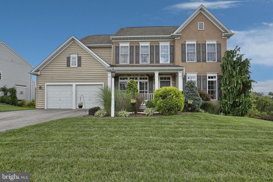 Welcome home to your very own oasis in the beautiful development of Winslett. This home boasts 6 bedrooms and 3.5 bathrooms with over 3,800 finished square feet of living space.   Upon entering the home, you are greeted in a warm foyer with an office to your left and formal living room to your right.  Continuing from the living room is the spacious formal dining room which provides loads of natural light.  The perfectly connected eat-in kitchen has stainless steel appliances and a beautiful granite island. Just off of the kitchen, you'll find the family room and sitting room. The family room has an impressive partially vaulted ceiling and a gas fireplace. The sitting room has magnificent views of the wooded area behind the house and leads to the outdoor deck.  Upstairs there are 5 bedrooms and 2 bathrooms. The desirable lower level In-Law suite has a kitchenette, full bath, and large living space. From the suite, doors open to the amazing backyard oasis.  Enjoy the magnificent views and serenity from the paver patio.   This home is impeccably maintained and was made for relaxing and entertaining!
