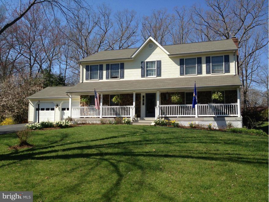 Fantastic Colonial Home! Gleaming Hardwood Floors, New Granite in Kitchen, Cozy Family Room with Fireplace, Finished Basement, Extra Large Rooms, Remodeled Luxury Master Bath with Heated Floors, Jacuzzi Tub, Vessel bowls, and Frameless Shower, Large Work Utility Room in Basement, New Roof, 12 KW Whole House Generator. This home has a lot to offer. Don't Miss It!