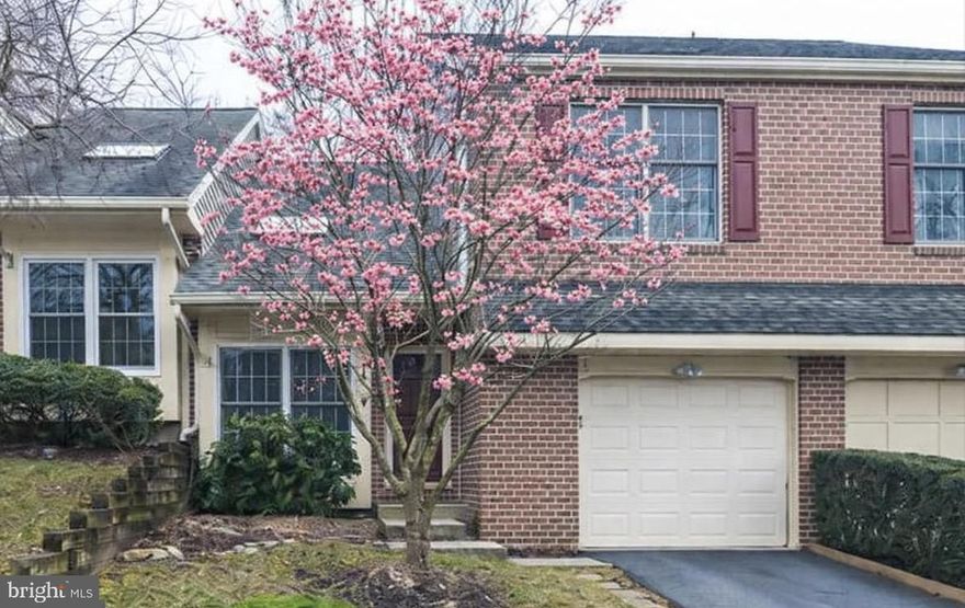 Welcome home to this meticulously maintained 3 Bedroom, 2.5 Bath Brick Townhome w/ a Fully Finished Basement, Beautiful Kitchen, 1st Floor Bruce Hardwood Floors, Gas Fireplace and Attached 1 Car Garage in the Highly Desirable and Private Oak Ridge Development. Located in the Award-Winning Downingtown School District. The 1st Floor Plan features Living Room, Dining Room, Kitchen and Family Room all w/ Bruce Hardwood Floors. Eat-In Kitchen offers Skylight, Recessed Lighting, Large Pantry & Lots of cabinet and drawer storage space. Relax in the Large and very Cozy Family Room featuring a Gas Fireplace w/ Marble Surround & Oak Mantle and Skylight. Front Living Room features Ceiling Fan, Skylight & Cathedral Height Master Wood Beam Ceiling. and a Dining Area.  Beautifully Decorated Powder Room, Laundry Room with Cabinetry & 2 Storage Closets round out 1st Floor . Second Floor highlights Large & Sunny Master Bedroom w/ Ceiling Fan & Two Large Hall Closets. Updated Master Bath features Tiled Shower, Double Shower Head, Double Sink w/ Granite Countertops & Recessed Lighting. Two nice size additional Bedrooms along with a Full Guest Bath round out the second floor. A Huge & Beautifully Finished fully carpeted Basement (22’x20’).  PLUS, the Basement also contains a large, finished Storage Room w/ two closets. Behind the entire wall is tons of unfinished storage space! Office Nook. The One Car Garage w/ Electric Garage Opener includes Built-in Shelving. Enjoy the NEW Composite deck w/ Stairs to Back Yard Overlooking Wooded Common Area.  Your new home is a close 5 minute drive to S.T.E.M. Academy, Downingtown H.S., Bishop Shanahan H.S., Wegman’s, Downingtown Country Club, Home Depot, Regal Movie Theatre, Walking & Bike Trails, shopping & restaurants and the Downingtown (R5) Train Station!